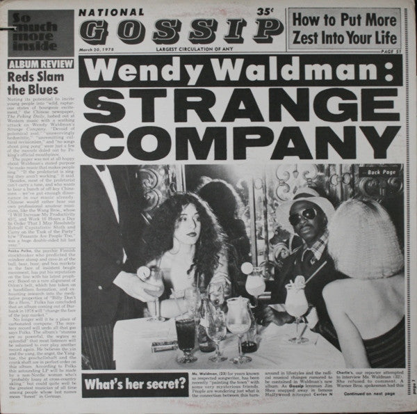 Master Release: Strange Company by Wendy Waldman