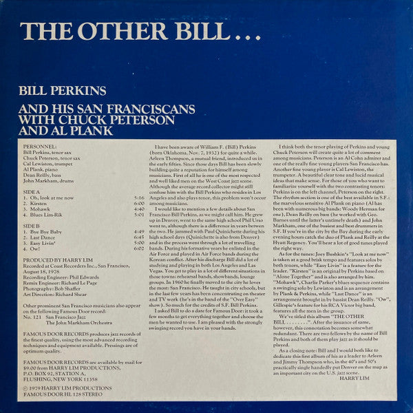 Release: The Other Bill...-Vinyl-US-1978-HL 128-5479326