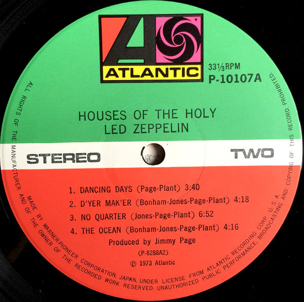 Houses Of The Holy