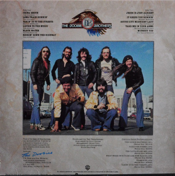 Release: Best Of The Doobies-Vinyl-US-1978-BSK 3112-5466670