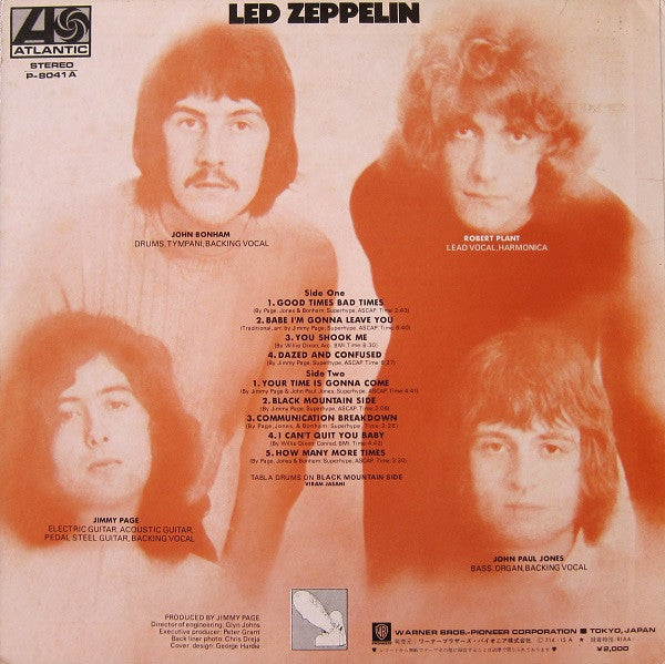 Release: Led Zeppelin-Vinyl-Japan-1972-P-8041A-5658127