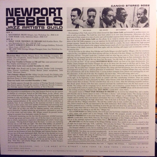 Release: Newport Rebels-Vinyl-UK-2006-CJS 9022, CJS 9022-3079171