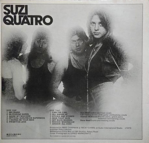 Release: Suzi Quatro-Vinyl-Japan-1975-ERS-80348-4893019