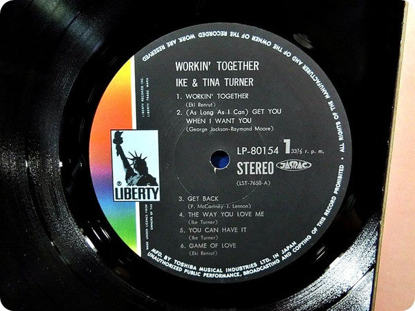 Master Release: Workin' Together by Ike & Tina Turner