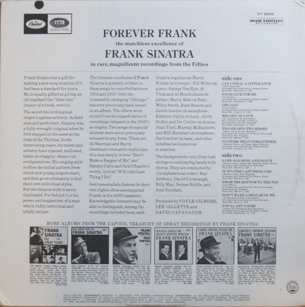 Master Release: Forever Frank by Frank Sinatra