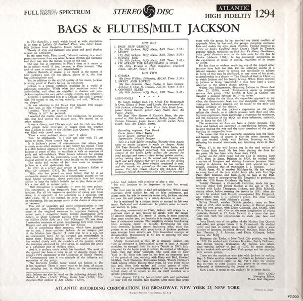 Bags & Flutes