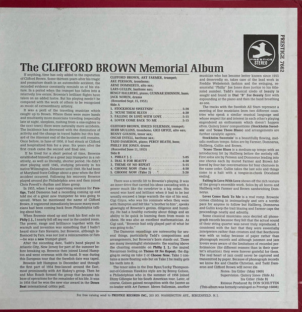 Release: Memorial-Vinyl-US-1969-PR 7662-2833066