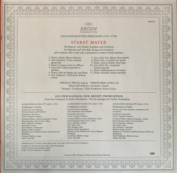 Master Release: Stabat Mater by Giovanni Battista Pergolesi