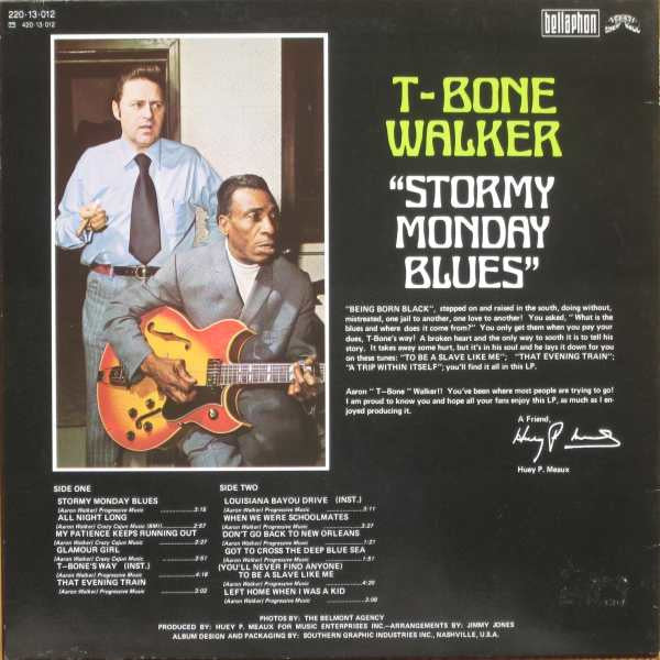 Master Release: Stormy Monday Blues by T-Bone Walker