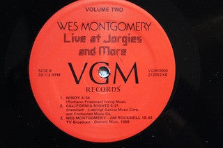 Live At Jorgies And More Volume 2