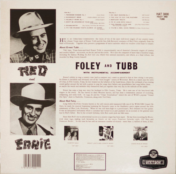 Release: Red And Ernie-Vinyl-UK-None-HAT 3000-6580533