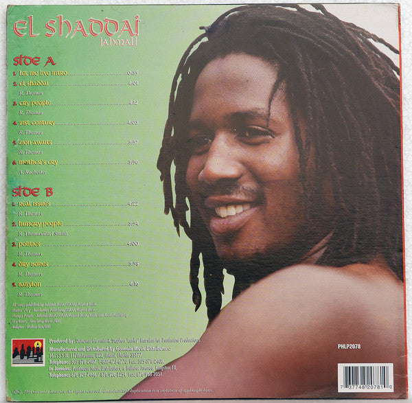 Master Release: El Shaddai by Jahmali