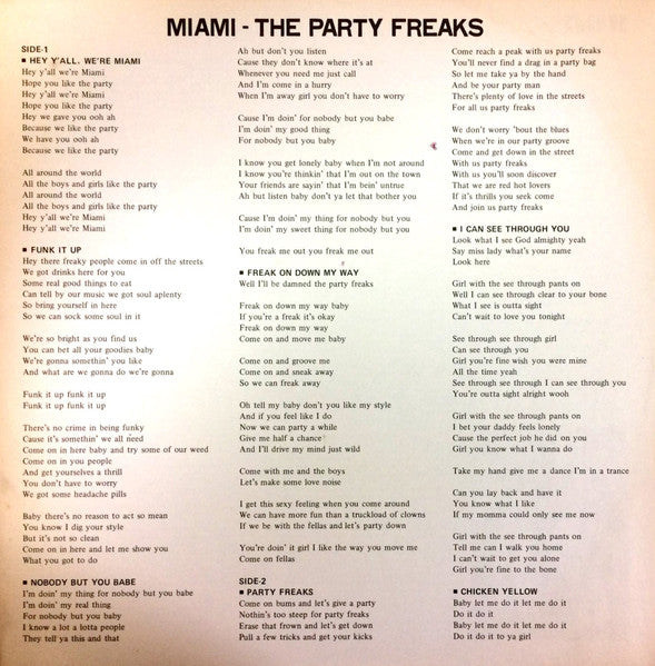 The Party Freaks