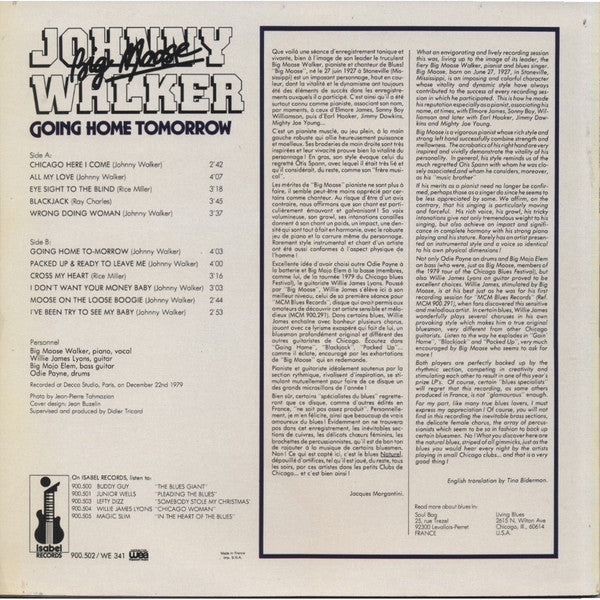 Going Home Tomorrow
