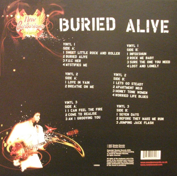 Master Release:  Buried Alive by The New Barbarians