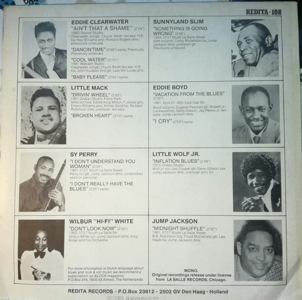 Release: Chicago Rock - With Jump Jackson And Friends-Vinyl-Netherlands-1979-RLP. 108, REDITA-108-4770126