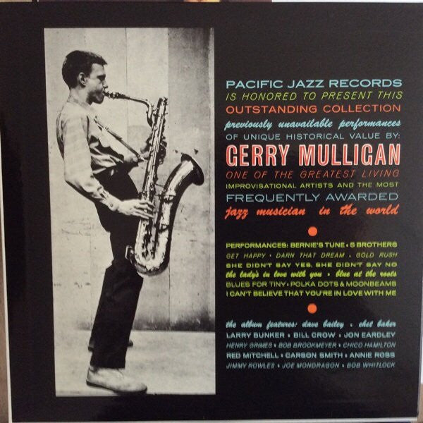 Release: The Genius Of Gerry Mulligan-Vinyl-Japan-1992-PJ 0008, PJ 0008-5538111