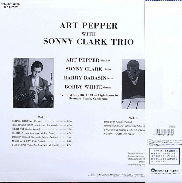 Master Release: Straight-Ahead Jazz Volume One by Art Pepper