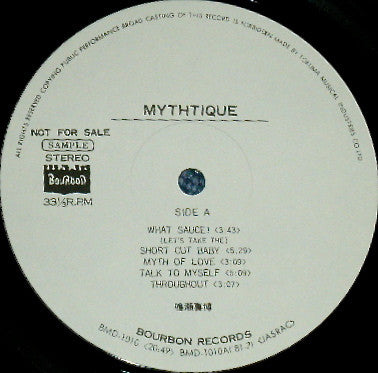 Release: ミスティック= Mythtique-Vinyl-Japan-1981-BMD-1010-6744572