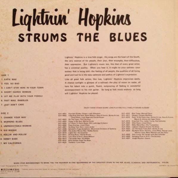 Release: Strums The Blues / In The Beginning-Vinyl-Japan-None-LLR-8189-7175995