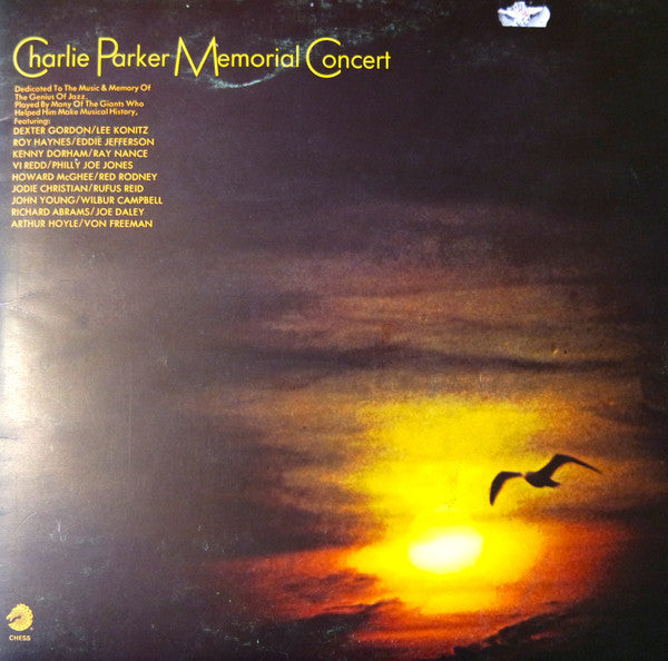 Release: Charlie Parker Memorial Concert-Vinyl-UK-1971-6671002-8850302