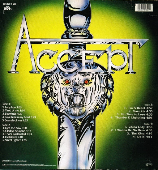 Master Release: Metal Masters by Accept