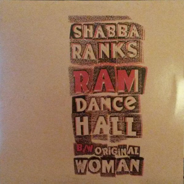 Master Release: Ram Dancehall / Original Woman by Shabba Ranks