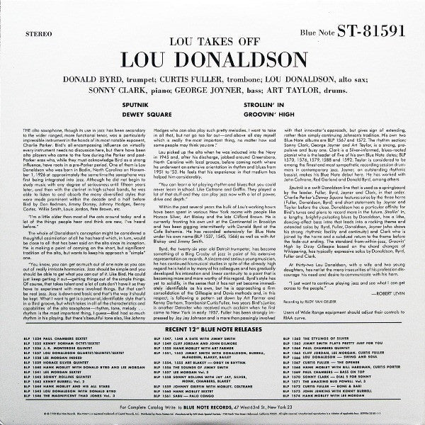 Release: Lou Takes Off-Vinyl-US-2010-MMBST-81591, BST 81591, 509996-33181-1-1-3912247