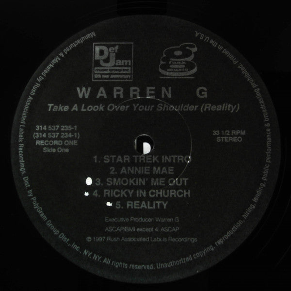 Release: Take A Look Over Your Shoulder (Reality)-Vinyl-US-1997-314 537 234-1, 314 537 234-1-1640066