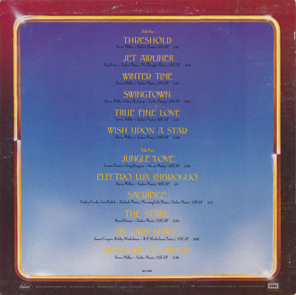 Release: Book Of Dreams-Vinyl-US-1977-SO-11630-9867130