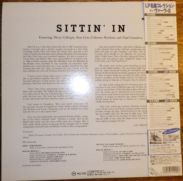 Release: Sittin' In-Vinyl-Japan-1993-POJJ-1552-8000984