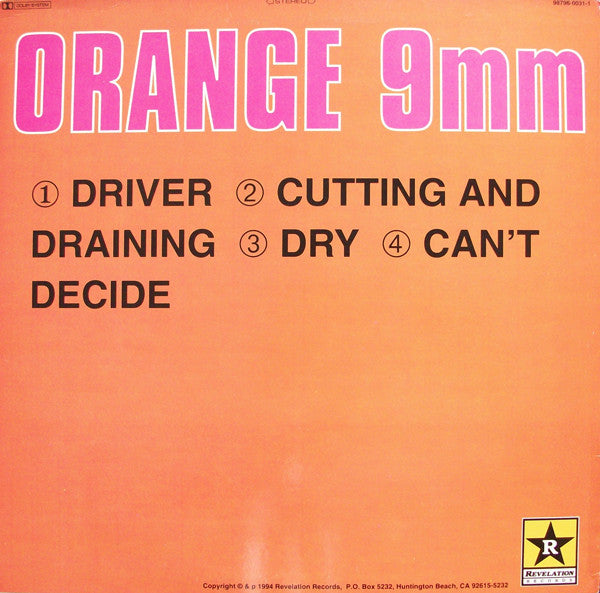 Master Release: Orange 9mm by Orange 9mm