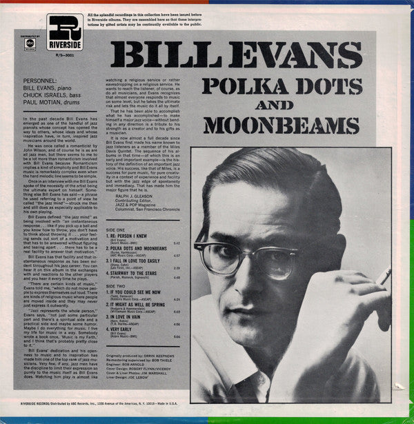 Release: Moon Beams-Vinyl-US-1967-RS 3001, R/S-3001-2861004