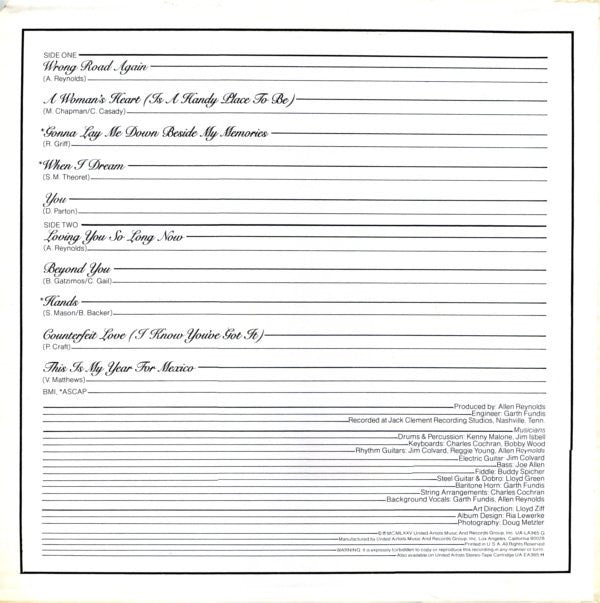 Release: Crystal Gayle-Vinyl-US-1975-UA-LA365-G-4382240