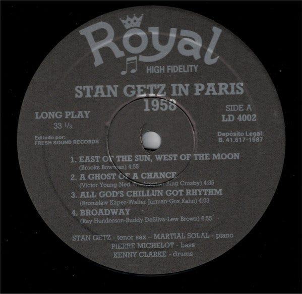 In Paris 1958-1959