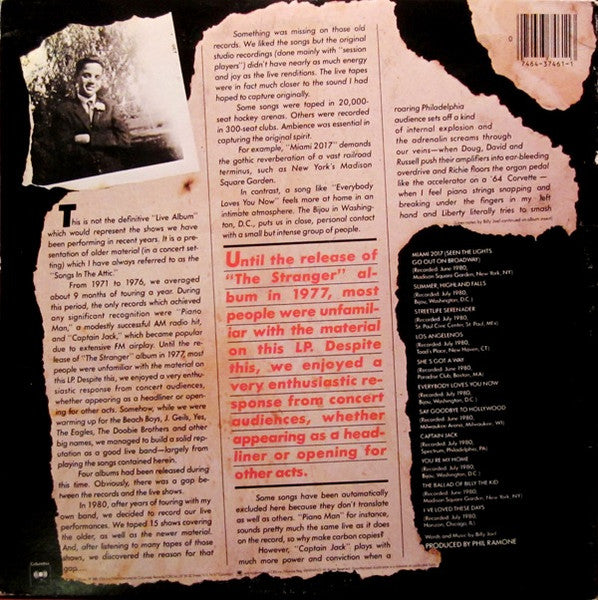Songs In The Attic