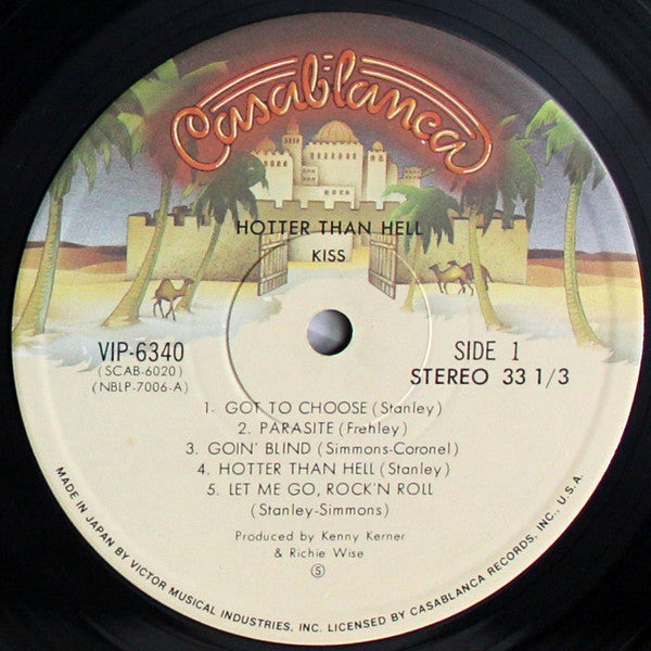 Release: Hotter Than Hell-Vinyl-Japan-1976-VIP-6340-4865386