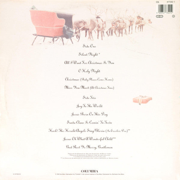 Master Release: Merry Christmas by Mariah Carey
