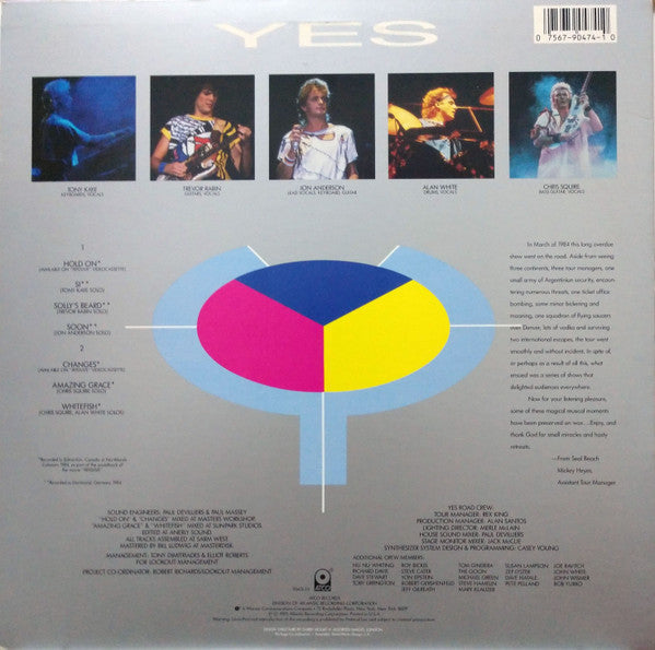 Release: 9012Live • The Solos-Vinyl-US-1985-7 90474-1-Y, 90474-1-Y-4948435