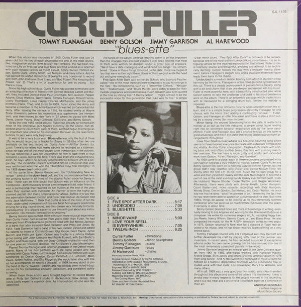 Release: Blues-ette-Vinyl-US-1984-SJL 1135-5134304