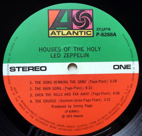Houses Of The Holy