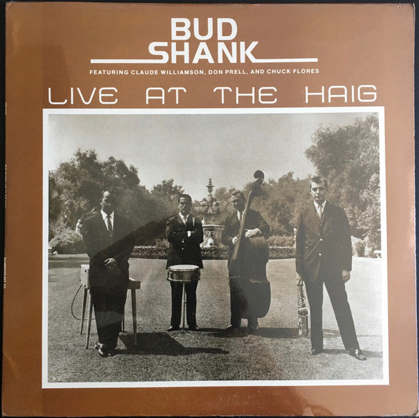 Master Release: Live At The Haig by Bud Shank