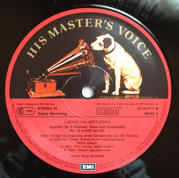 Die Späten Streichquartette  = The Late String Quartets