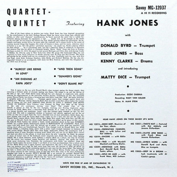 Quartet-Quintet