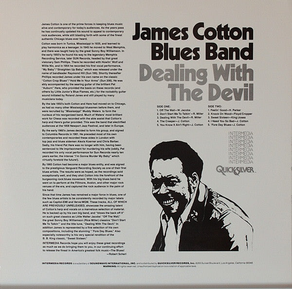 Release: Dealing With The Devil-Vinyl-US-1982-QS 5006-4277171