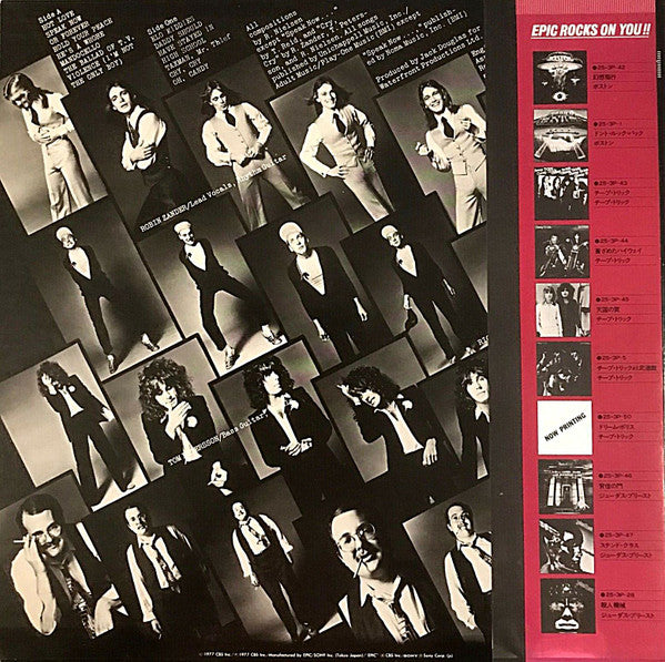 Release: Cheap Trick-Vinyl-Japan-1978-25·3P-43-3489033