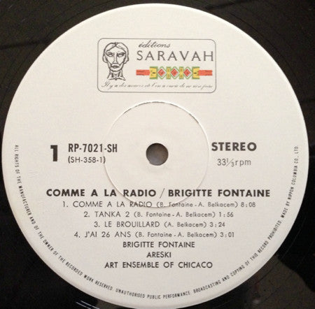 Comme À La Radio
