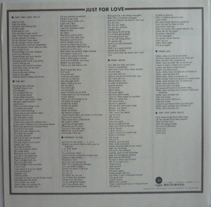Just For Love