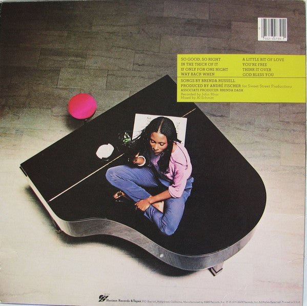 Release: Brenda Russell-Vinyl-US-1979-SP-739-1860082