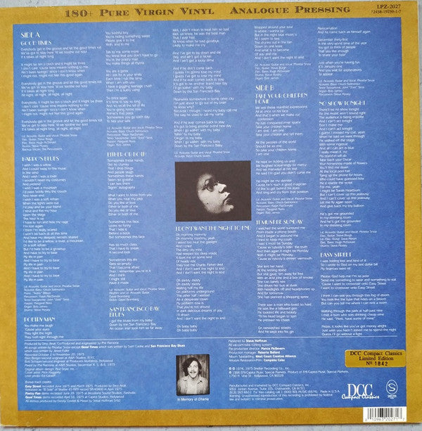 Release: Phoebe Snow-Vinyl-US-1996-LPZ-2027, SR 2109-1981597